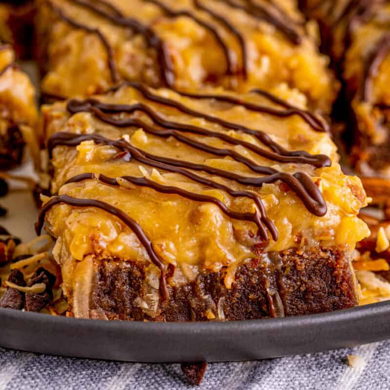 German chocolate brownies tornadough alli