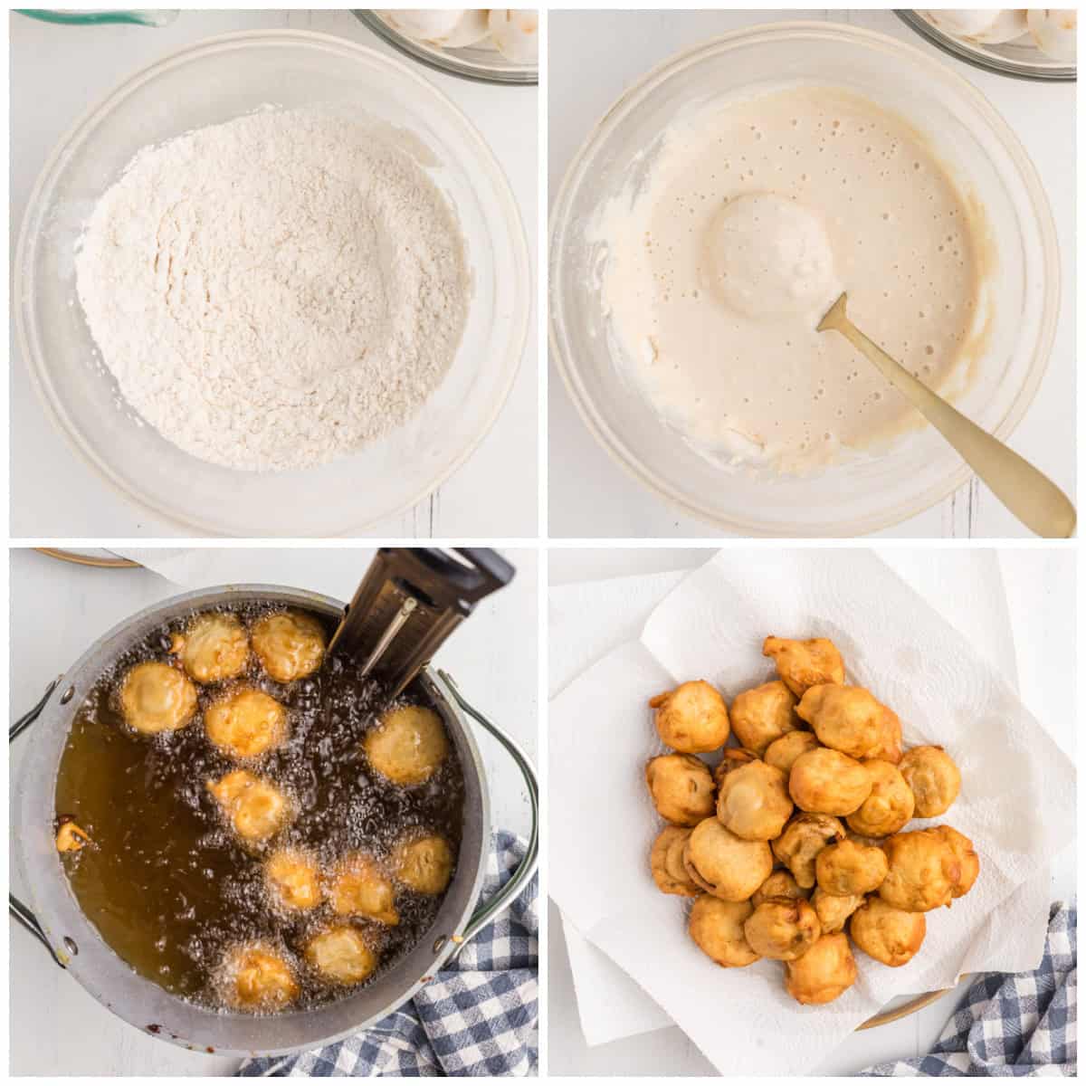 Step by step photos on how to make Fried Mushrooms.