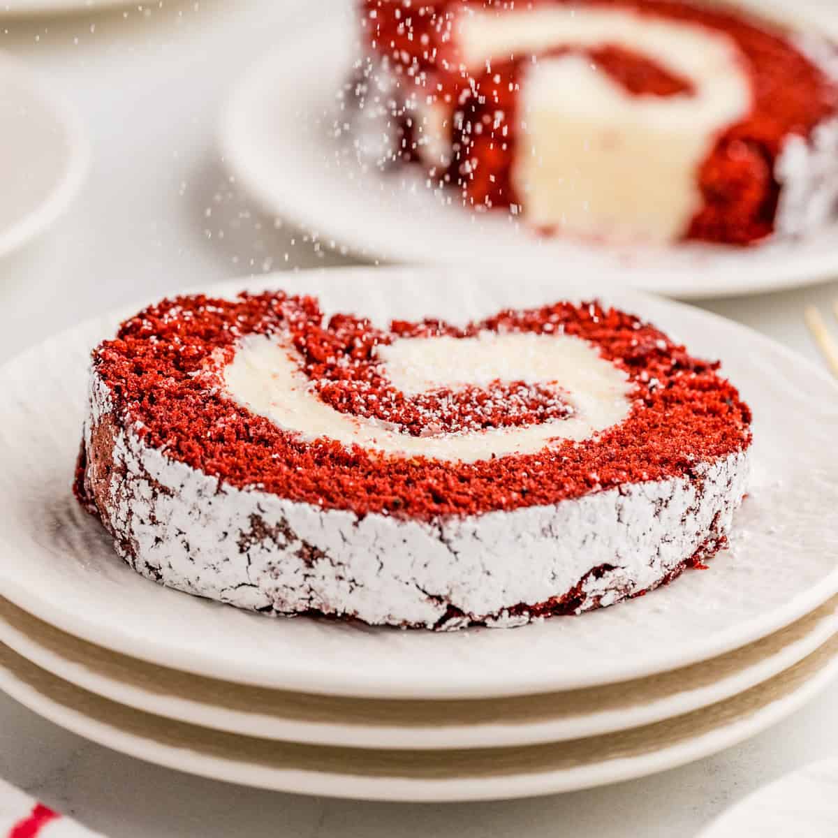 Red Velvet Cake Roll-image